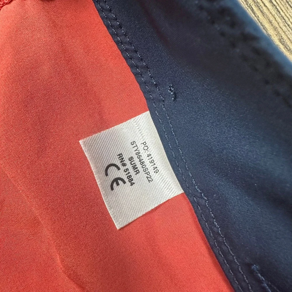 Patagonia Hydropeak Board Shorts 32 Sumac Red Swim Trunks - Picture 6 of 7